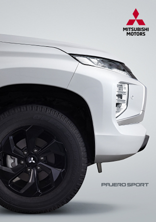 Pajero Sport Brochure cover