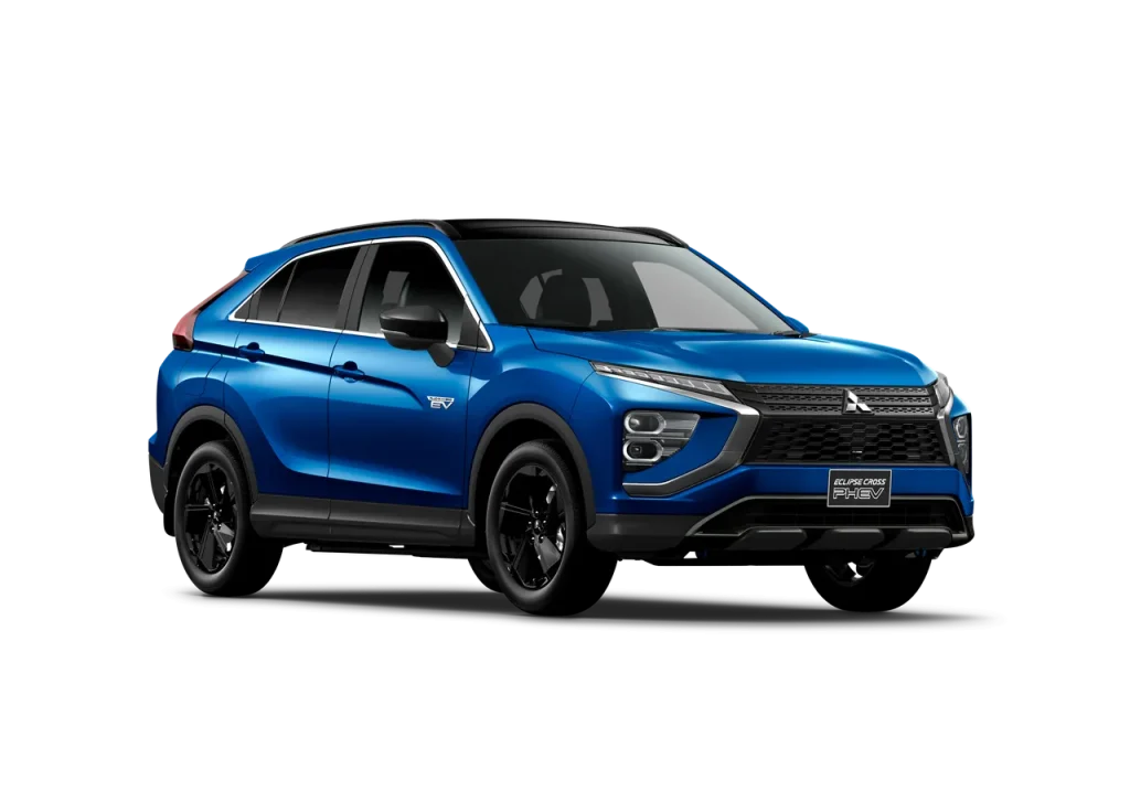 Eclipse Cross Sport front right electric blue